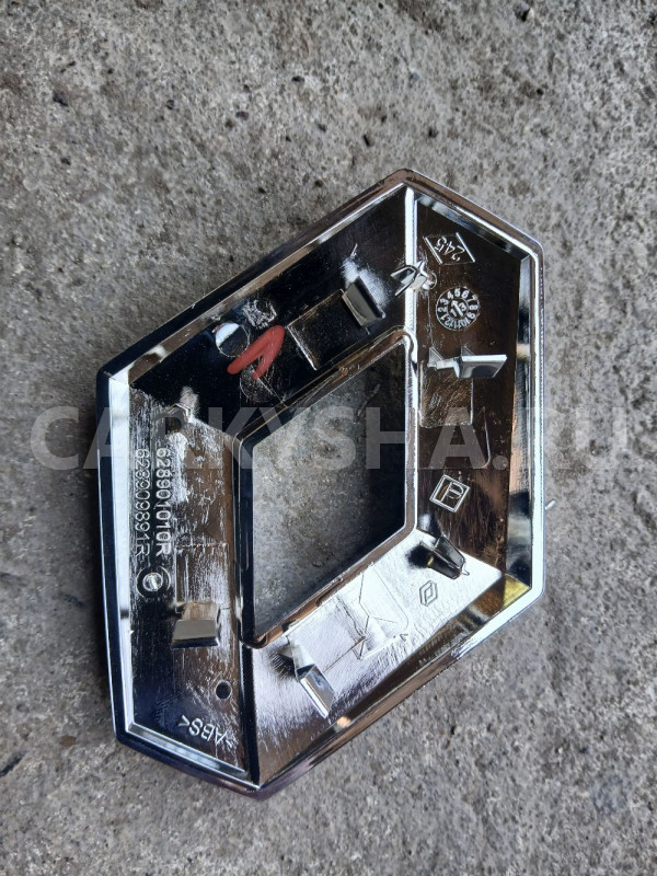 Renault Sandero l Эмблема Renault 14 оригинальный номер 628909891R