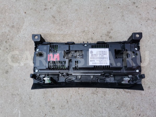 Блок управления климат-контролем A2129009011 Mercedes-Benz E-Class 2012 C207 271.860 Mercedes-Benz E-klasse 