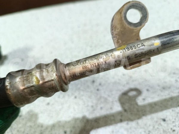 Трубка системы охлаждения Audi Q7 4M (2015—2020) Audi Q7 оригинальный номер 4m0317818k