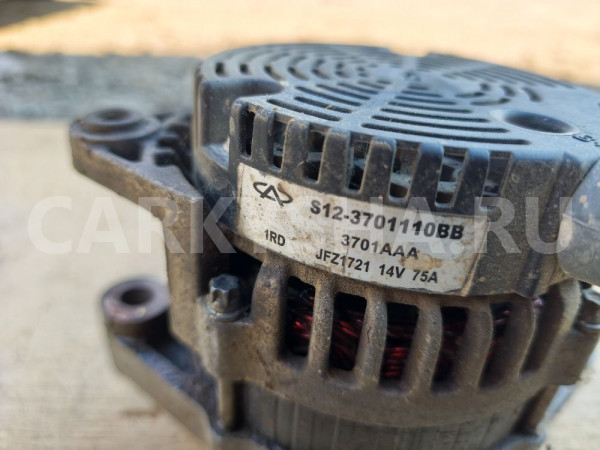 Генератор Chery IndiS (S18D) оригинальный номер S123701110BB