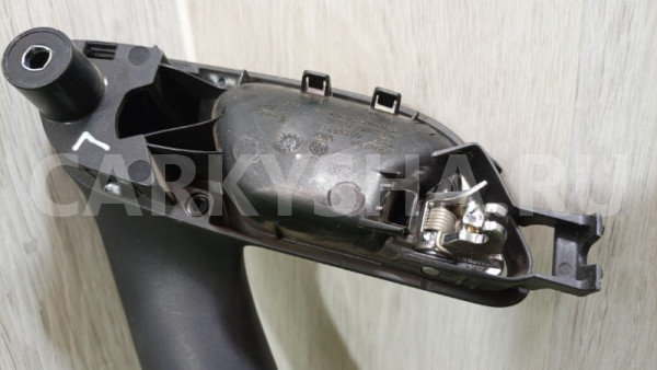 Ручка двери внутренняя передняя левая Volkswagen Volkswagen Polo оригинальный номер 6RU867179E