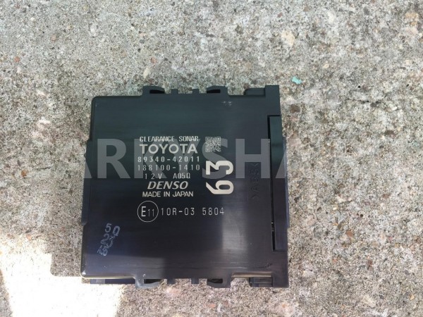 Блок управления парктрониками Toyota RAV 4 IV (CA40) оригинальный номер 89340-42011