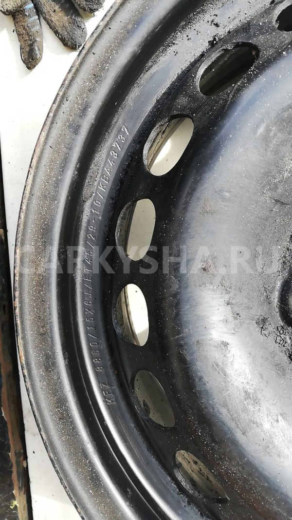 Диск колесный железный VW Passat (B5+) 2000-2005 Volkswagen Passat 