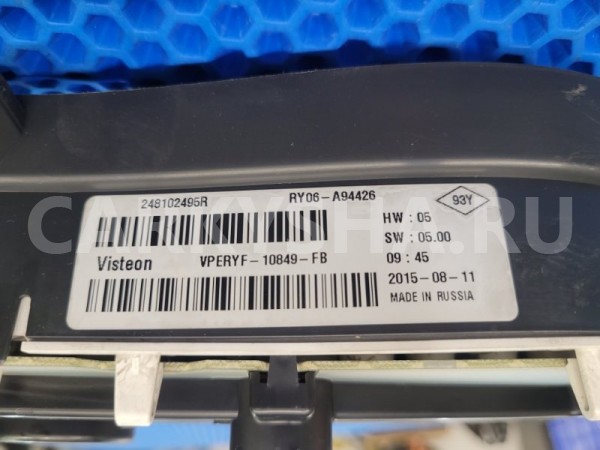 Панель приборов Renault Logan 2015 248102495R L8MV K7MA812 Renault Logan 