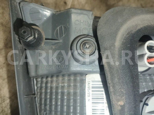 Фонарь внутренний левый Kia Rio 3 Kia Rio оригинальный номер 924044X000