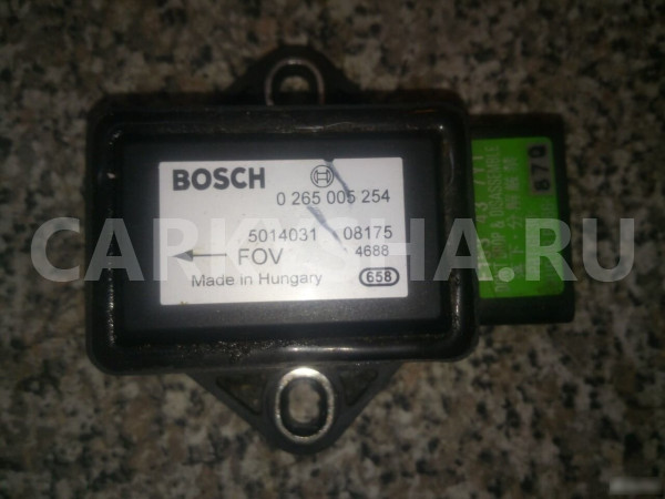 Датчик ускорения Mazda CX-7 Мазда Сх-7Сх-7,сх7,сх Mazda 2 оригинальный номер 0265005254