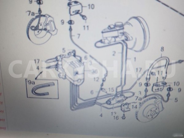 Распределитель тормозных усилий Volvo Volvo 940 