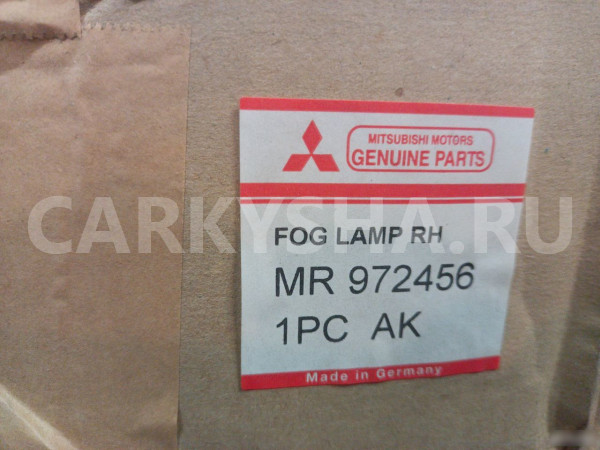 Птф передняя для Митцубиси Каризма Mitsubishi Cari Mitsubishi Carisma оригинальный номер MR972455 MR972456