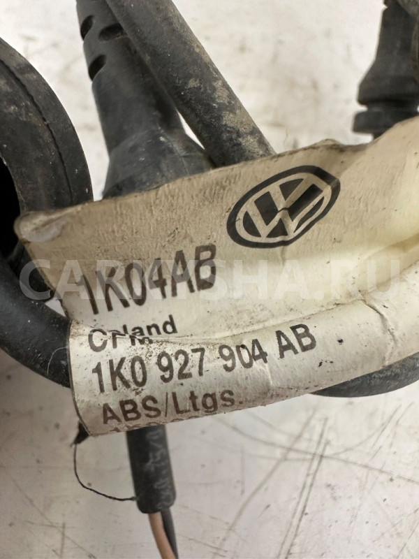 Провод датчика ABS зад прав Volkswagen Golf Plus Audi 200 оригинальный номер 1K0927904AB