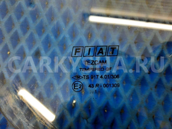 Стекло двери передней правой FIAT Doblo 1 Fiat Doblo оригинальный номер 51765349