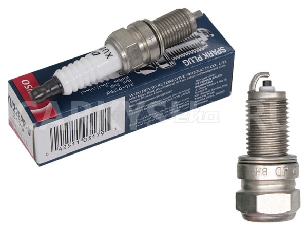 Свеча зажигания  Aveo 05-11 /  13- (B2D1/LMU/L2C/K10A/K12A) Chevrolet Cobalt оригинальный номер XU22EP-RU