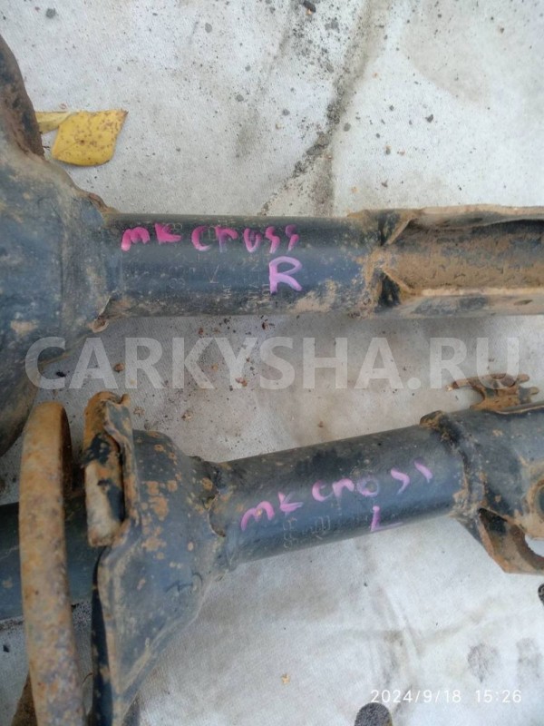 Амортизатор передний Geely MK Cross I (2010—2016) Geely MK Cross оригинальный номер 333368