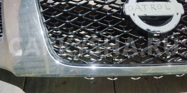 Решетка радиатора Nissan Patrol Y62 (2010—2014) Nissan Patrol оригинальный номер 623101LL2B