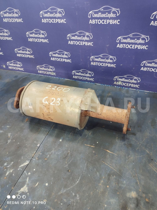 Резонатор глушитель   SsangYong Kyron Actyon G23 Ssang Yong Actyon оригинальный номер 2432031220