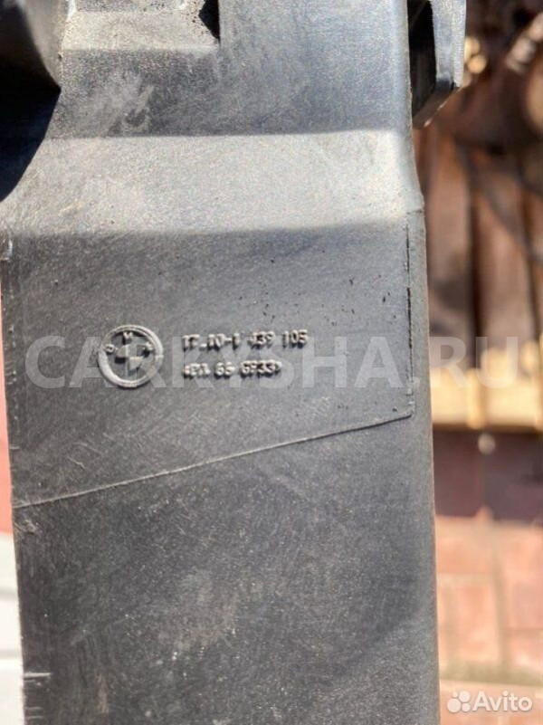Рамка радиаторов BMW X5 E53 M54B30 2006 BMW X5 оригинальный номер 17 10 1 439 105
