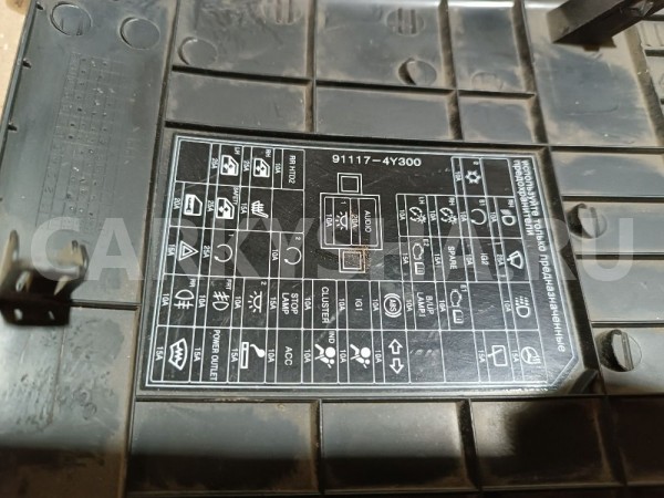 Крышка блока предохранителей Kia Rio 