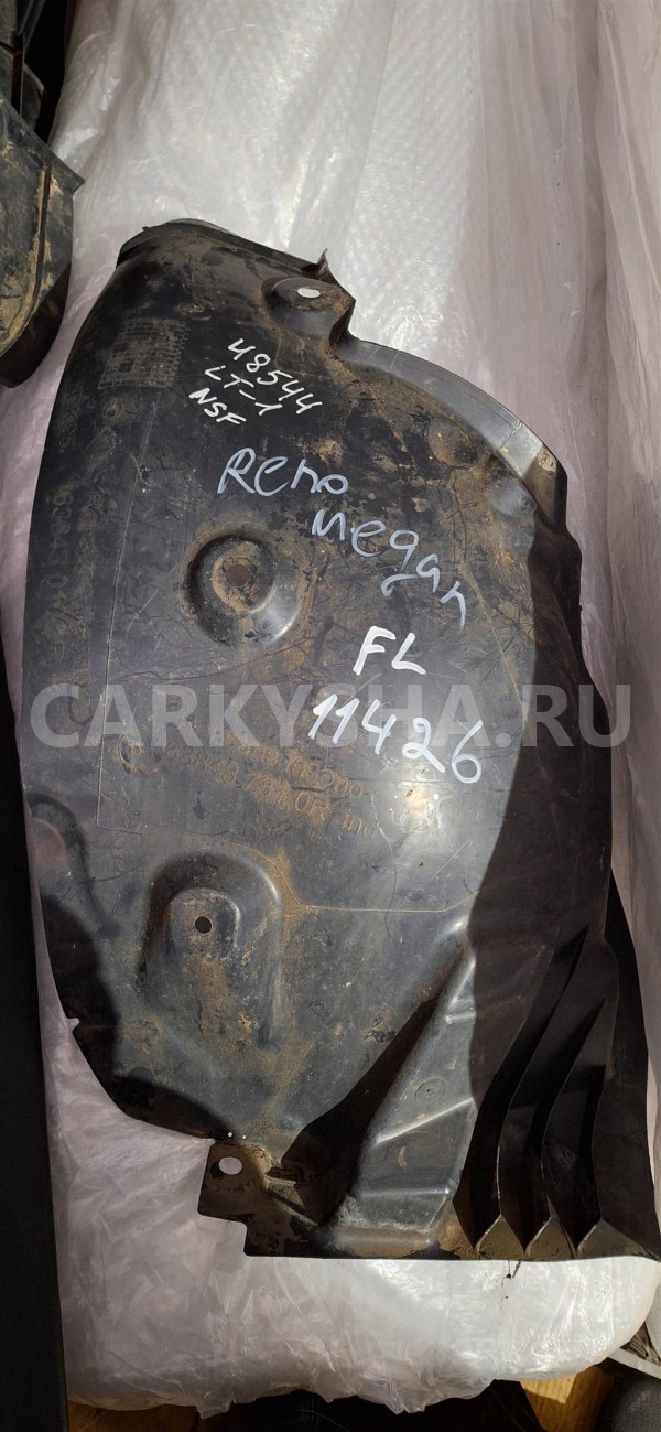 Подкрылок передний левый Renault Megane III 2009-2016 Renault 16 оригинальный номер 638430101R