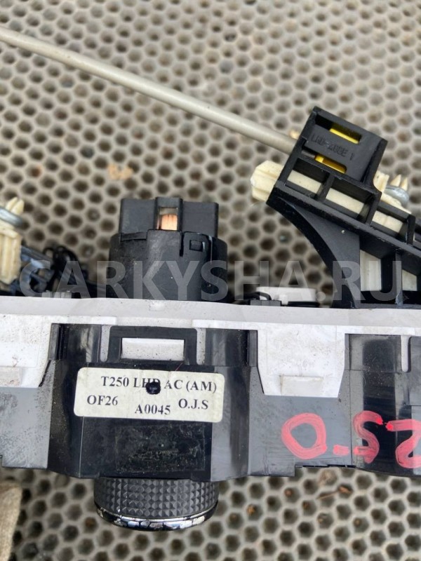 Блок управления отопителем Chevrolet Aveo I рестайлинг (2006—2012) Chevrolet Aveo оригинальный номер 96650507