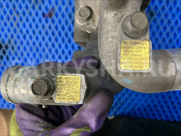 Корпус термостата Mitsubishi Pajero 4 3.8 6G7 Mitsubishi i оригинальный номер 1305A418