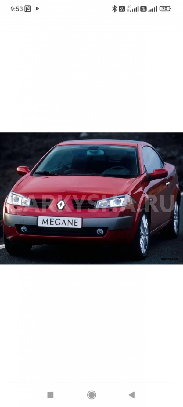 Запчасти Рено Меган разбор Renault Megane 