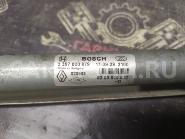 Трапеция дворников Рено Сандеро Степвей Renault 14 оригинальный номер 8200619512