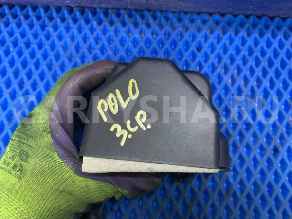 Ремень безопасности задний Volkswagen Polo 5 Volkswagen Polo оригинальный номер 6RU857807D