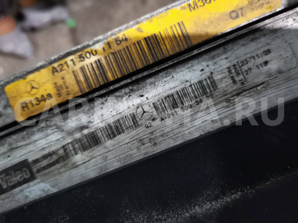 Кассета радиаторов Mercedes E W211 OM642 Mercedes-Benz E-klasse оригинальный номер A2115001693