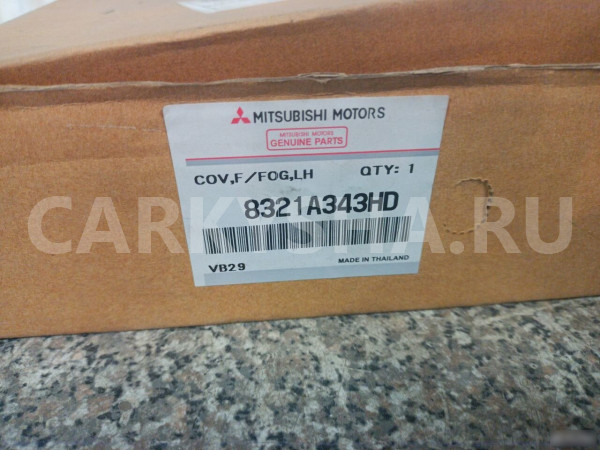 Рамка противотуманной фары Митцубиси Л200 Mitsubis Mitsubishi i оригинальный номер 8321А343HD