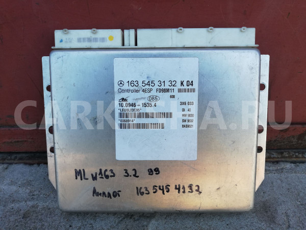 Блок управления A1635453132 Mercedes-Benz M-Class W163 Mercedes-Benz M-klasse оригинальный номер A1635453132