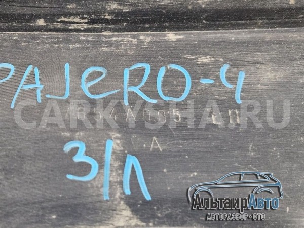 Брызговик задний левый Mitsubishi Pajero 4 Mitsubishi i оригинальный номер 7654A006