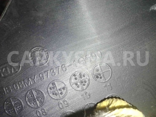 Воздуховод Kia Rio II рестайлинг (2009—2011) Kia Rio оригинальный номер 973761g500