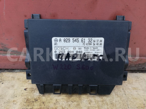Блок Управления Парктроником Mercedes-Benz S-Class 2000 W220 137.970 Mercedes-Benz S-klasse оригинальный номер A0295456132