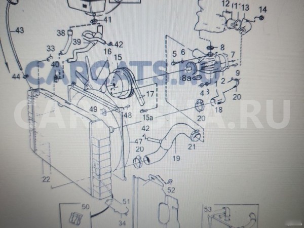 Радиатор Volvo 240 Volvo 240 Series 
