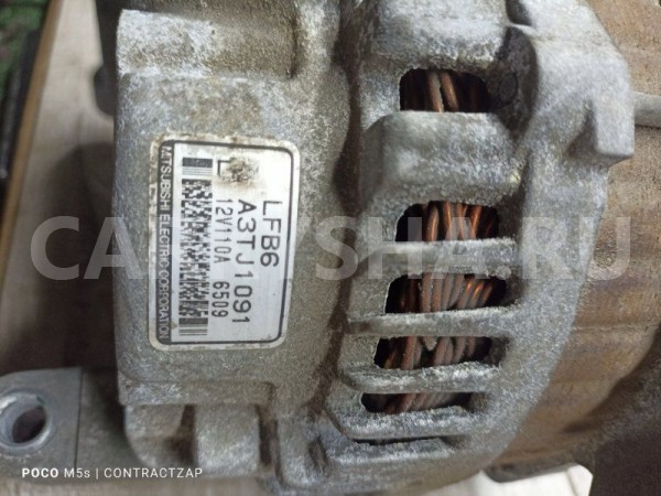 Генератор Mazda 3 2.0 LF 110A Mazda 2 оригинальный номер a3tj1091