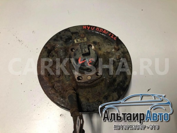 Тормозной барабан Hyundai i20 задняя ступица Hyundai i20 оригинальный номер 584111C000