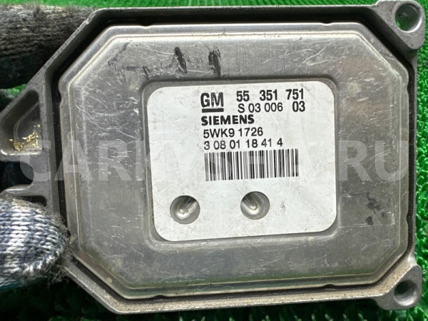 Блок управления двигателем Opel Astra 55351751 G Opel Astra 