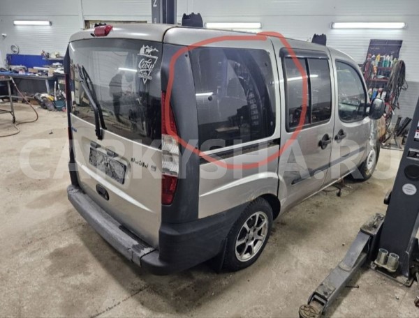 Стекло кузовное правое FIAT Doblo 1 Fiat Doblo оригинальный номер 735381254
