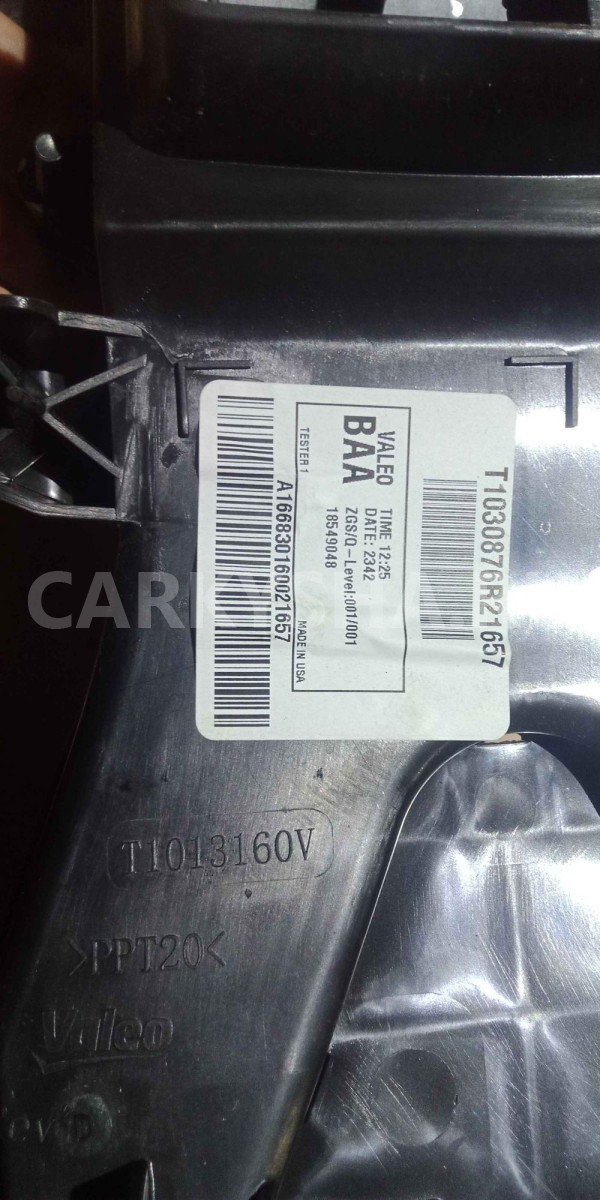 Воздуховод отопителя Mercedes-Benz M-класс W166 (2011—2015) Mercedes-Benz M-klasse оригинальный номер a1668301600