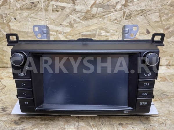 Магнитола Toyota RAV 4 IV (CA40) Рестайлинг оригинальный номер 86140-0R220