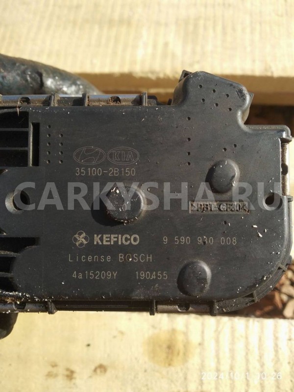 Дроссельная заслонка Hyundai Solaris I (2010—2014) Hyundai Solaris оригинальный номер 351002B150