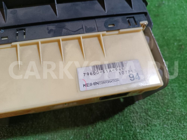 Блок управления климатической установкой Honda Accord оригинальный номер 79600S1A941