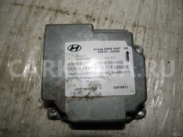 Блок SRS Hyundai Elantra 3 XD XD2 959102D500 Hyundai Elantra оригинальный номер 959102D500