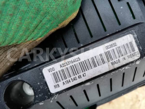 Панель приборов Mercedes-Benz M-Class W164 Mercedes-Benz M-klasse оригинальный номер A1645404847