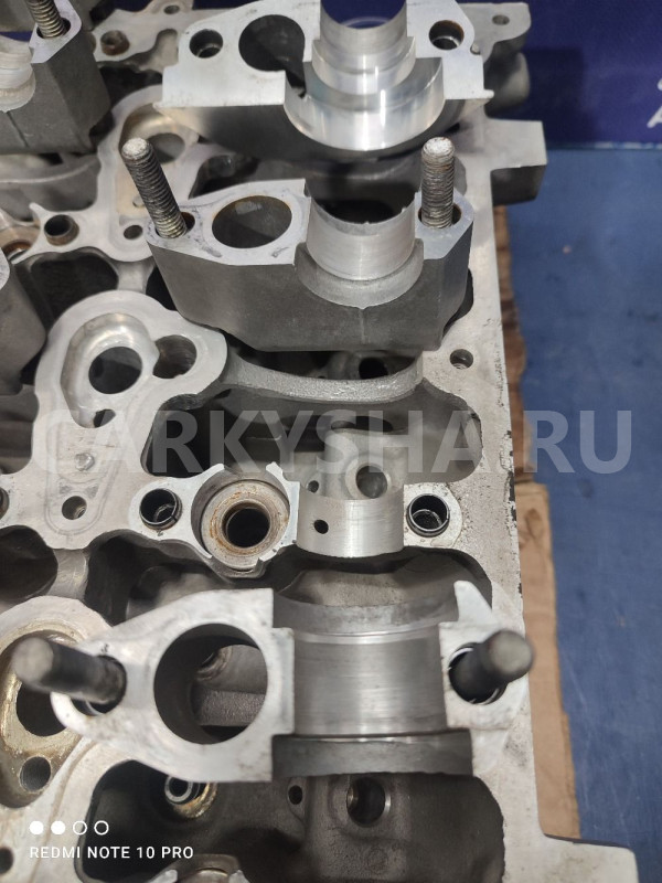 Головка блока цилиндра SsangYong D20DT Ssang Yong Kyron оригинальный номер 6640101520