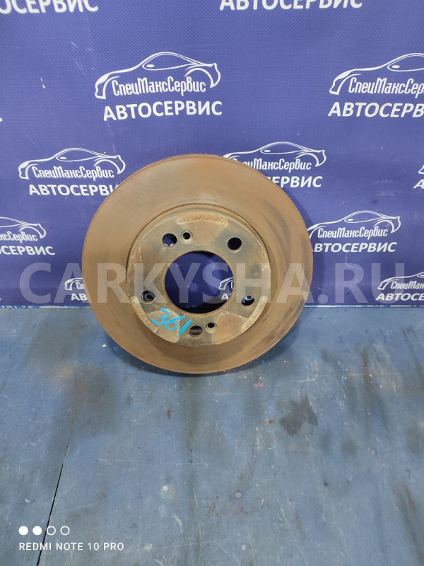 Диск тормозной передний Ssangyong Kyron, Actyon Ssang Yong Actyon оригинальный номер 4144109100