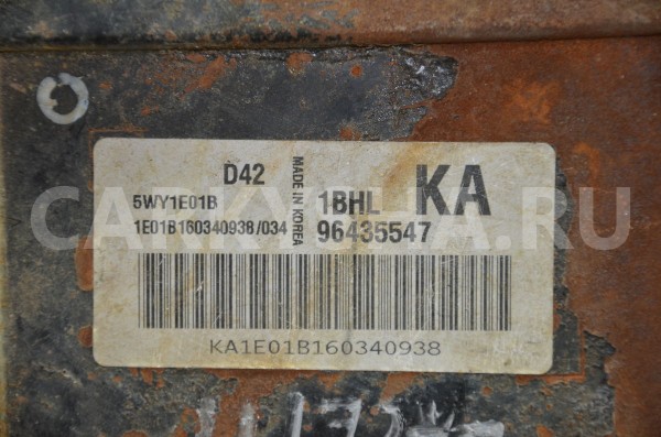 Блок управления двигателем Chevrolet Lacetti 