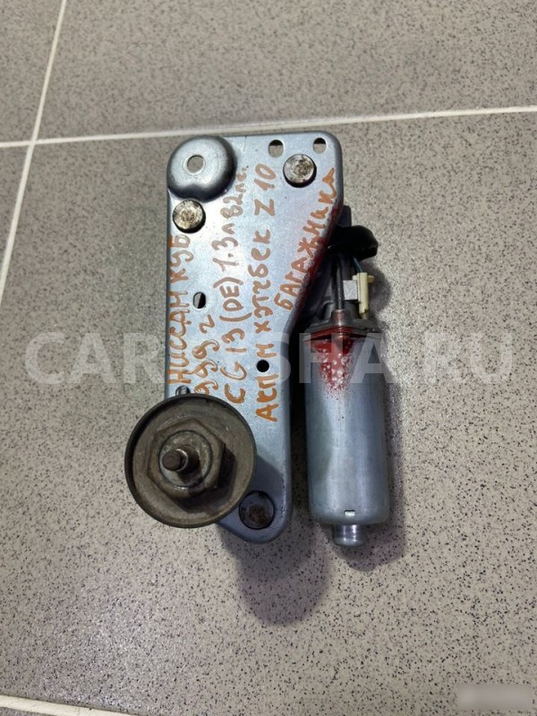 Моторчик дворников задний Nissan Cube 1999 г Nissan Cube оригинальный номер 34314581