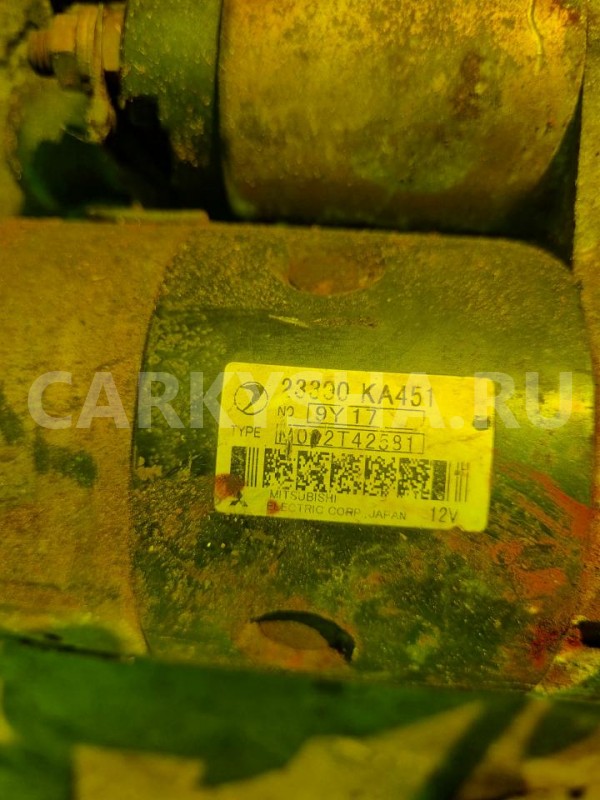 Стартер Subaru Sambar 