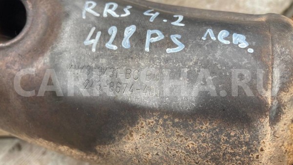 Коллектор выпускной Land Rover Range Rover 3 4.2 Land Rover Range Rover оригинальный номер LR002504