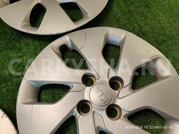Колпаки колесные Kia Rio 2013 529604Y000 СЕДАН G4FA Kia Rio 